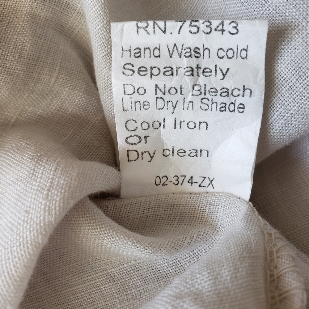Linen top - Picture 5 of 6